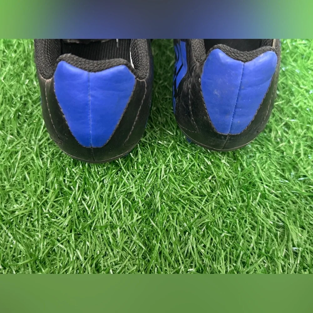 Adidas Kids Black‎ and Blue Soccer Cleats Size 13K